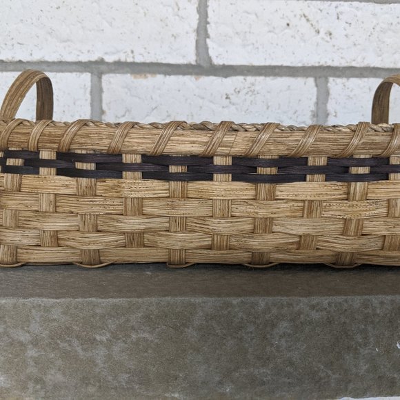 Handmade/Handwoven Rectangular Basket - Picture 2 of 5